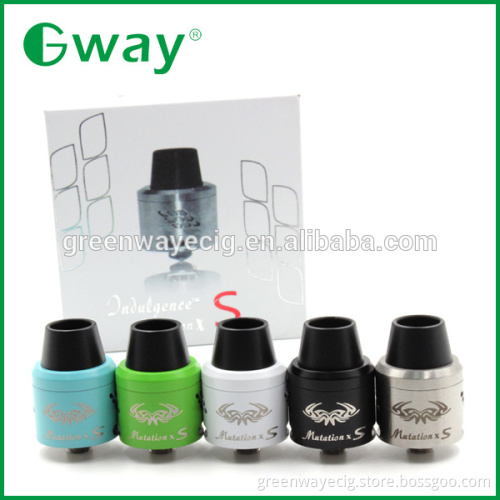 2015 China gold supplier new design wholesale atomzier Mutation X S rda tank